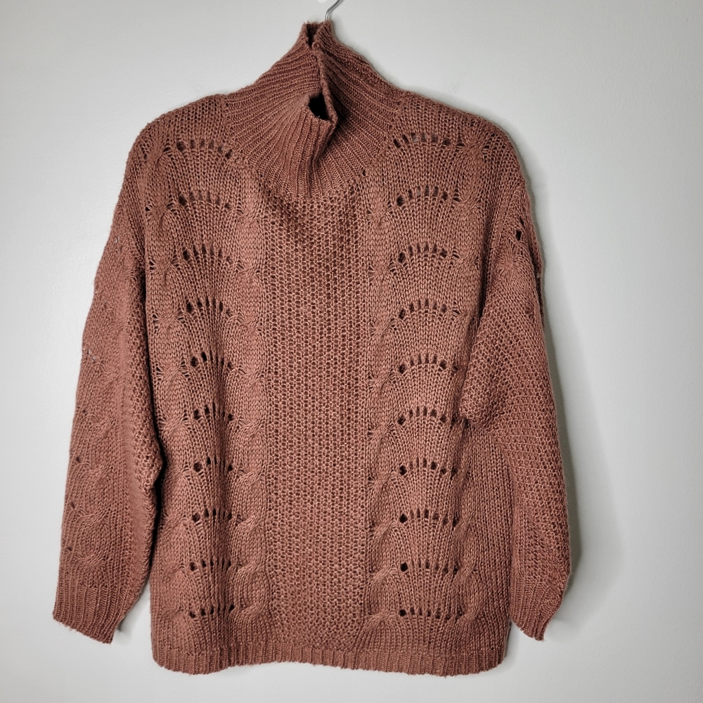 Earthbound Eyelet Sweater